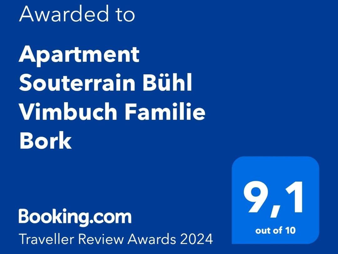 Souterrain Vimbuch Familie Bork Apartment Buehl